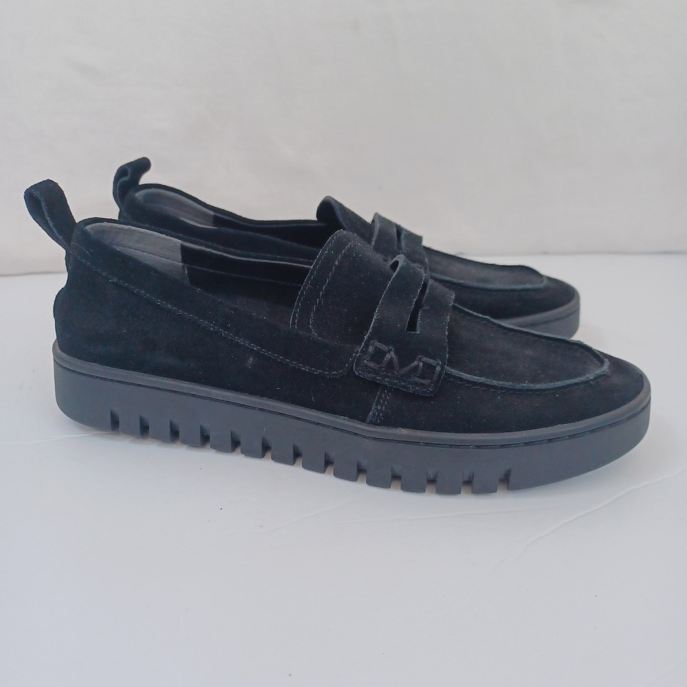 Vionic Uptown Black Suede Loafer Slip On Shoes Women Size 6 - Picture 7 of 14